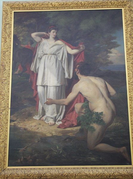 218-Одиссей и Навсикая, Людвиг Фиерс